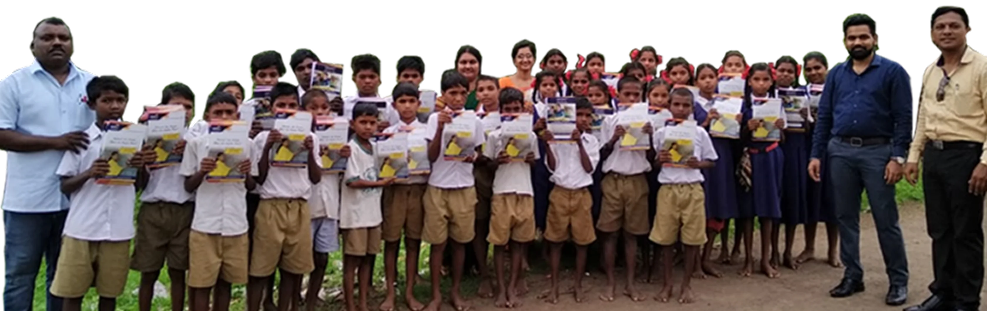 Students and educators at a Capri Foundation school programme